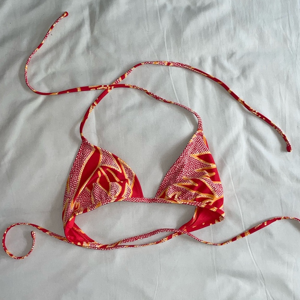 Aerie triangle bikini top
